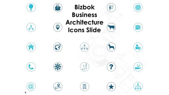 Bizbok Business Architecture Ppt PowerPoint Presentation Complete Deck With Slides