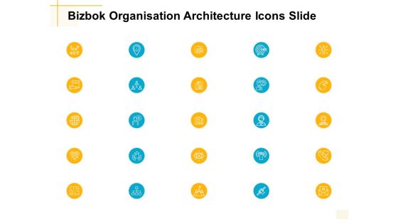 Bizbok Organisation Architecture Icons Slide Ppt PowerPoint Presentation Model Design Templates