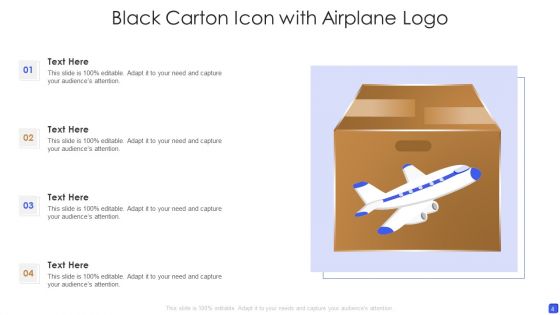 Black Carton Ppt PowerPoint Presentation Complete Deck With Slides