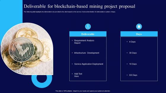 Blockchain Based Mining Project Proposal Ppt PowerPoint Presentation Complete Deck With Slides
