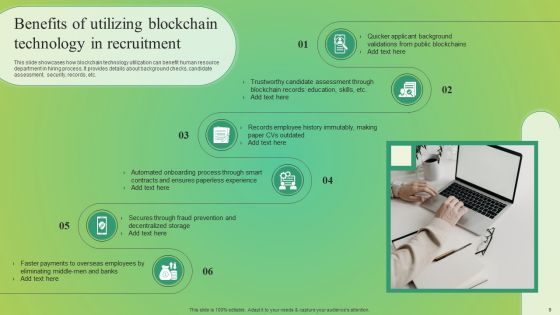 Blockchain Technology For Effective Hiring Ppt PowerPoint Presentation Complete Deck With Slides