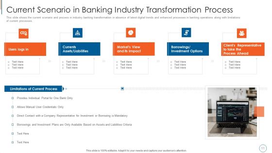 Blockchain Technology To Improve Digitalization In Banking Industry Ppt PowerPoint Presentation Complete Deck With Slides