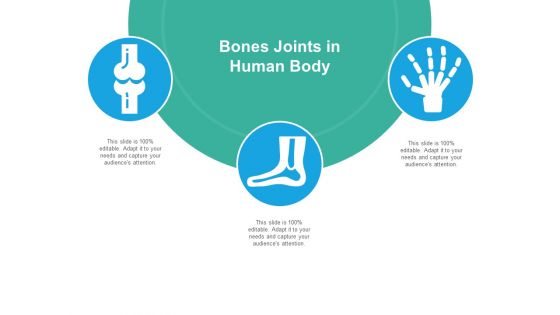 Bones Joints In Human Body Ppt Powerpoint Presentation Infographics Template