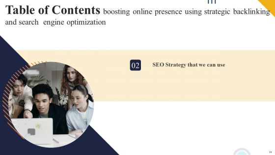 Boosting Online Presence Using Strategic Backlinking And Search Engine Optimization Ppt PowerPoint Presentation Complete Deck With Slides