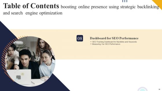 Boosting Online Presence Using Strategic Backlinking And Search Engine Optimization Ppt PowerPoint Presentation Complete Deck With Slides