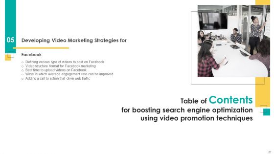 Boosting Search Engine Optimization Using Video Promotion Techniques Ppt PowerPoint Presentation Complete Deck With Slides