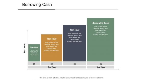 Borrowing Cash Ppt Powerpoint Presentation Inspiration Master Slide Cpb