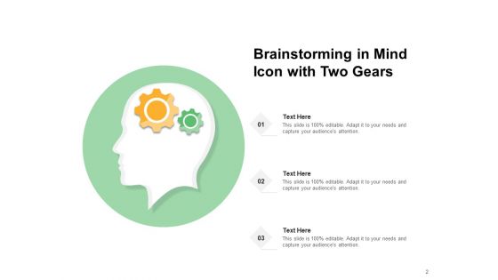 Brain Symbol Gears Business Idea Mind Ppt PowerPoint Presentation Complete Deck