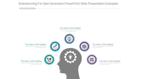 Brainstorming For Idea Generation Powerpoint Slide Presentation Examples