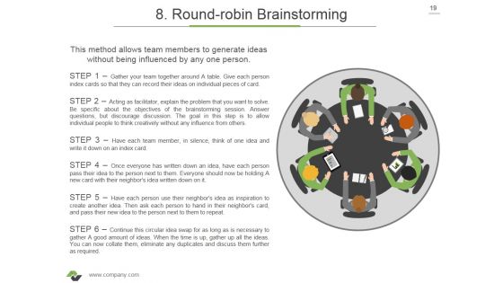 Brainstorming Techniques For New Product Development Ppt PowerPoint Presentation Complete Deck With Slides