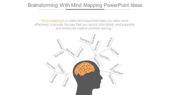 Brainstorming With Mind Mapping Powerpoint Ideas Brainstorming With Mind Mapping Powerpoint Ideas