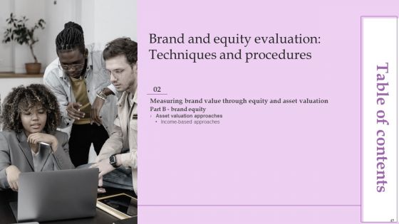 Brand And Equity Evaluation Techniques And Procedures Ppt PowerPoint Presentation Complete Deck With Slides