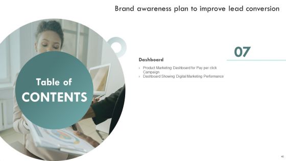 Brand Awareness Plan To Improve Lead Conversion Ppt PowerPoint Presentation Complete Deck With Slides
