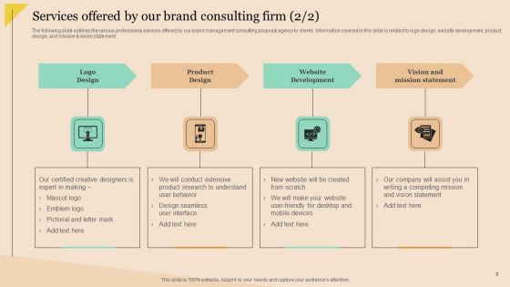 Brand Development Consulting Proposal Ppt PowerPoint Presentation Complete Deck With Slides