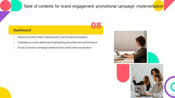 Brand Engagement Promotional Campaign Implementation Ppt PowerPoint Presentation Complete With Slides