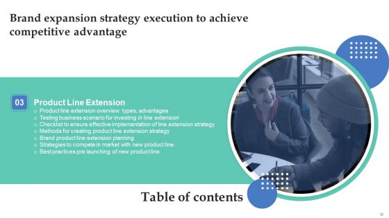Brand Expansion Strategy Execution To Achieve Competitive Advantage Ppt PowerPoint Presentation Complete Deck With Slides