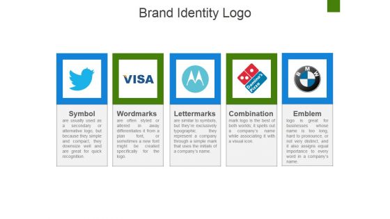 Brand Identity Logo Ppt PowerPoint Presentation Portfolio Influencers