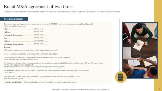 Brand M And A Ppt PowerPoint Presentation Complete With Slides
