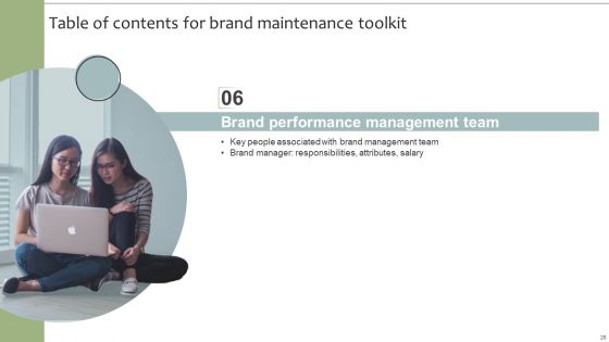 Brand Maintenance Toolkit Ppt PowerPoint Presentation Complete With Slides