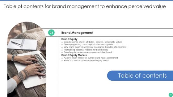 Brand Management To Enhance Perceived Value Ppt PowerPoint Presentation Complete Deck With Slides