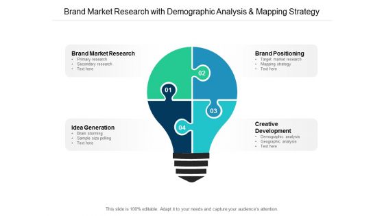 Brand Market Research With Demographic Analysis And Mapping Strategy Ppt PowerPoint Presentation Gallery Ideas