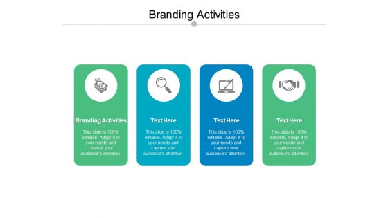Branding Activities Ppt PowerPoint Presentation File Maker Cpb