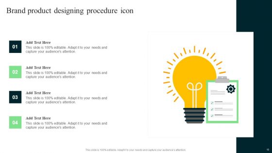 Branding Design Procedure Ppt PowerPoint Presentation Complete Deck With Slides