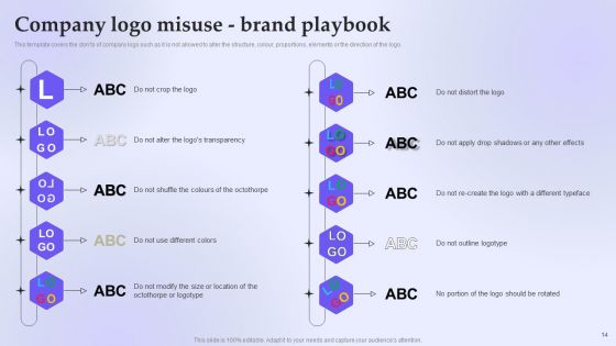 Branding Instructions Playbook Ppt PowerPoint Presentation Complete With Slides