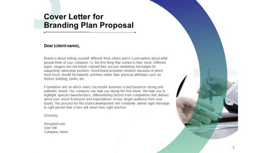 Branding Plan Proposal Ppt PowerPoint Presentation Complete Deck With Slides