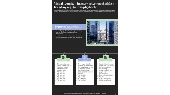Branding Regulations Playbook Template