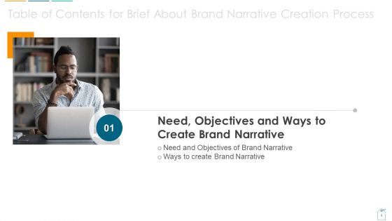 Brief About Brand Narrative Creation Process Ppt PowerPoint Presentation Complete