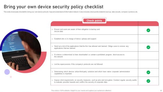 Bring Your Own Device Policy Ppt PowerPoint Presentation Complete Deck With Slides