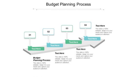 Budget Planning Process Ppt PowerPoint Presentation Summary Infographics Cpb