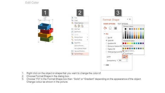 Build Test Market Measure Structure Steps Powerpoint Slides