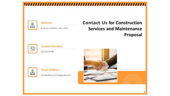 Building Assembly And Conservation Solutions Proposal Ppt PowerPoint Presentation Complete Deck With Slides