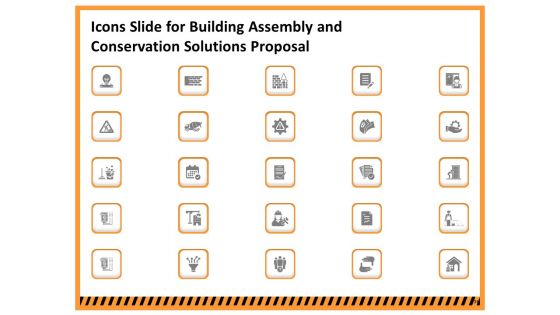 Building Assembly And Conservation Solutions Proposal Ppt PowerPoint Presentation Complete Deck With Slides