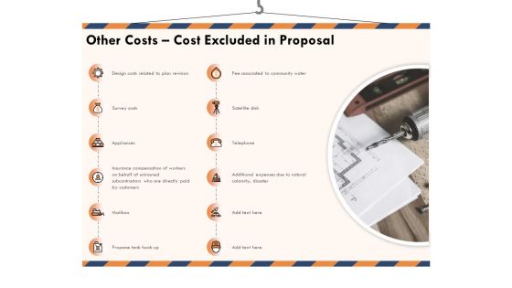 Building Engineering Services Proposal Other Costs Cost Excluded In Proposal Themes PDF