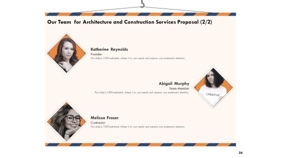 Building Engineering Services Proposal Ppt PowerPoint Presentation Complete Deck With Slides