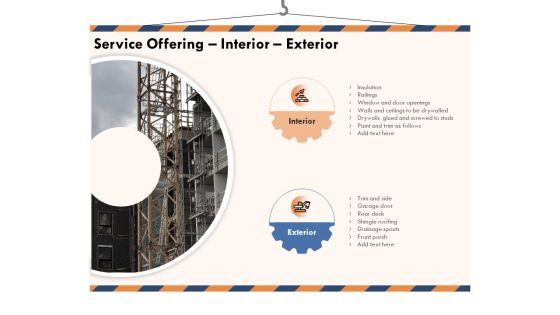 Building Engineering Services Proposal Service Offering Interior Exterior Mockup PDF