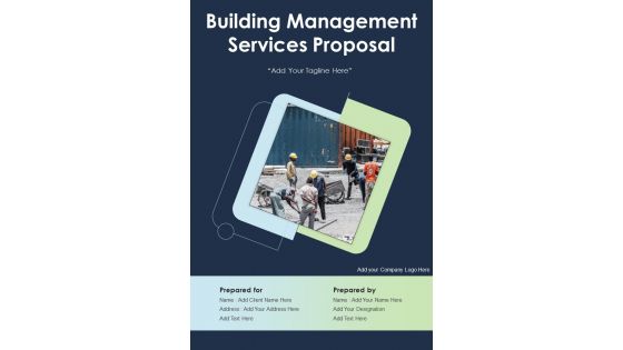 Building Management Services Proposal Example Document Report Doc Pdf Ppt