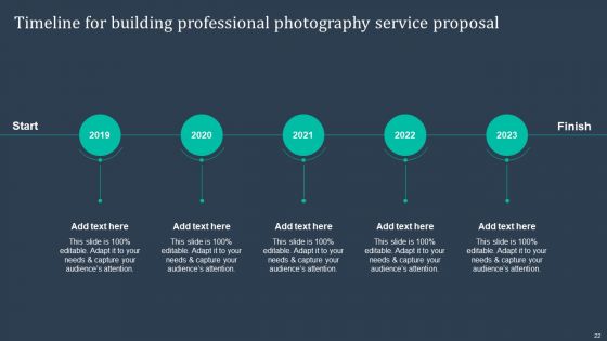 Building Professional Photography Service Proposal Ppt PowerPoint Presentation Complete Deck With Slides
