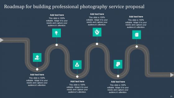 Building Professional Photography Service Proposal Ppt PowerPoint Presentation Complete Deck With Slides
