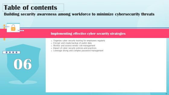 Building Security Awareness Among Workforce To Minimize Cybersecurity Threats Ppt PowerPoint Presentation Complete Deck With Slides