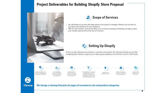 Building Shopify Store Proposal Ppt PowerPoint Presentation Complete Deck With Slides