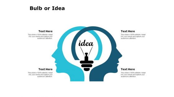 Bulb Or Idea Innovation Management Ppt PowerPoint Presentation Slides Graphics Tutorials