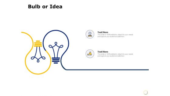 Bulb Or Idea Innovation Ppt PowerPoint Presentation Styles Background Image