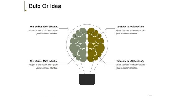 Bulb Or Idea Ppt PowerPoint Presentation File Example