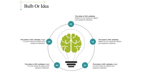 Bulb Or Idea Ppt PowerPoint Presentation Gallery Slides
