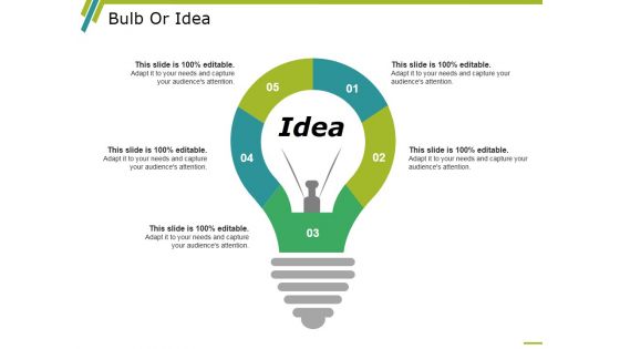 Bulb Or Idea Ppt PowerPoint Presentation Infographic Template Layout Ideas