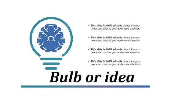 Bulb Or Idea Ppt PowerPoint Presentation Infographics Elements Bulb Or Idea Ppt PowerPoint Presentation Infographics Elements